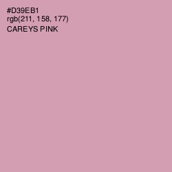 #D39EB1 - Careys Pink Color Image