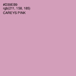 #D39EB9 - Careys Pink Color Image