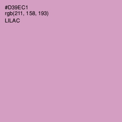 #D39EC1 - Lilac Color Image