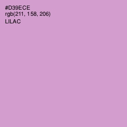 #D39ECE - Lilac Color Image