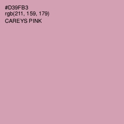 #D39FB3 - Careys Pink Color Image