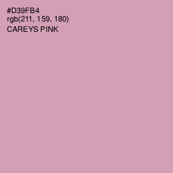 #D39FB4 - Careys Pink Color Image