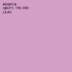 #D39FC8 - Lilac Color Image