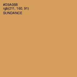 #D3A05B - Sundance Color Image
