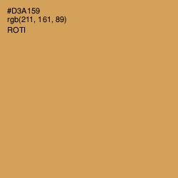 #D3A159 - Roti Color Image