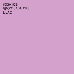 #D3A1CB - Lilac Color Image