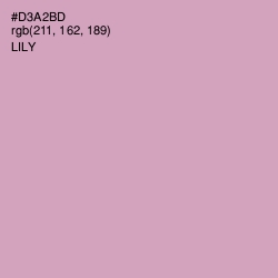 #D3A2BD - Lily Color Image