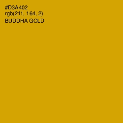 #D3A402 - Buddha Gold Color Image
