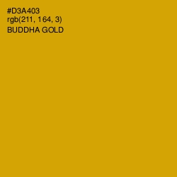 #D3A403 - Buddha Gold Color Image