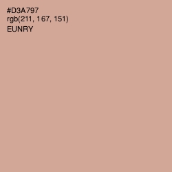 #D3A797 - Eunry Color Image