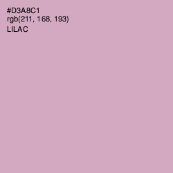 #D3A8C1 - Lilac Color Image