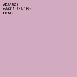 #D3ABC1 - Lilac Color Image