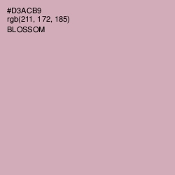 #D3ACB9 - Blossom Color Image