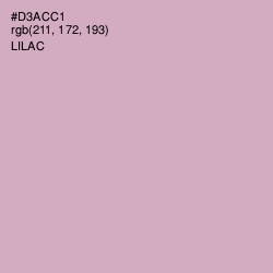 #D3ACC1 - Lilac Color Image