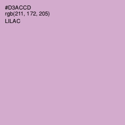 #D3ACCD - Lilac Color Image