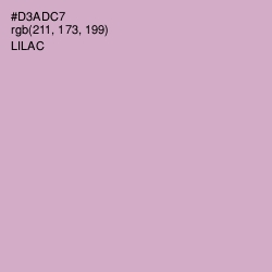 #D3ADC7 - Lilac Color Image
