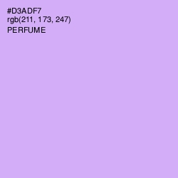 #D3ADF7 - Perfume Color Image
