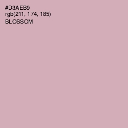 #D3AEB9 - Blossom Color Image