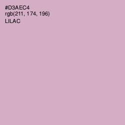 #D3AEC4 - Lilac Color Image