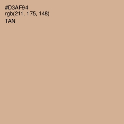 #D3AF94 - Tan Color Image