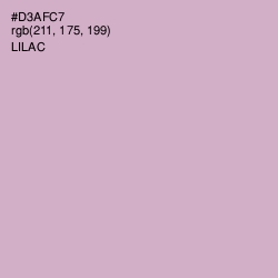 #D3AFC7 - Lilac Color Image