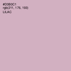 #D3B0C1 - Lilac Color Image