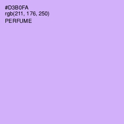 #D3B0FA - Perfume Color Image