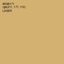 #D3B171 - Laser Color Image