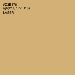 #D3B176 - Laser Color Image