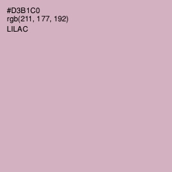 #D3B1C0 - Lilac Color Image