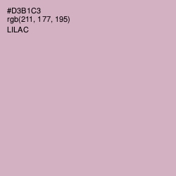 #D3B1C3 - Lilac Color Image