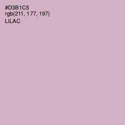 #D3B1C5 - Lilac Color Image