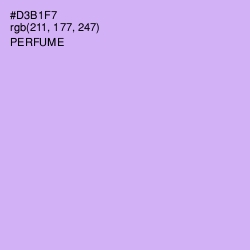 #D3B1F7 - Perfume Color Image