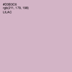 #D3B3C6 - Lilac Color Image