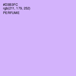 #D3B3FC - Perfume Color Image