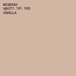 #D3B5A3 - Vanilla Color Image
