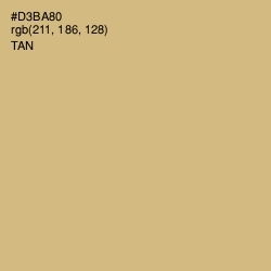 #D3BA80 - Tan Color Image