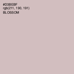 #D3BEBF - Blossom Color Image