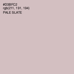 #D3BFC2 - Pale Slate Color Image