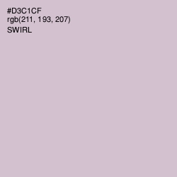 #D3C1CF - Swirl Color Image