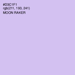 #D3C1F1 - Moon Raker Color Image