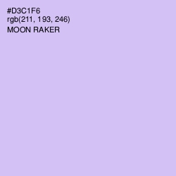 #D3C1F6 - Moon Raker Color Image