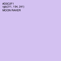 #D3C2F1 - Moon Raker Color Image