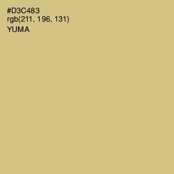 #D3C483 - Yuma Color Image