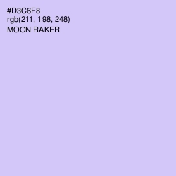 #D3C6F8 - Moon Raker Color Image