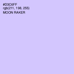 #D3C6FF - Moon Raker Color Image