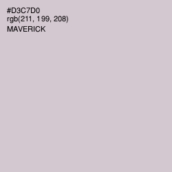 #D3C7D0 - Maverick Color Image