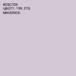 #D3C7D5 - Maverick Color Image