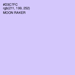 #D3C7FC - Moon Raker Color Image