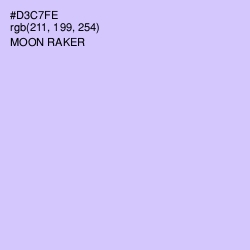 #D3C7FE - Moon Raker Color Image